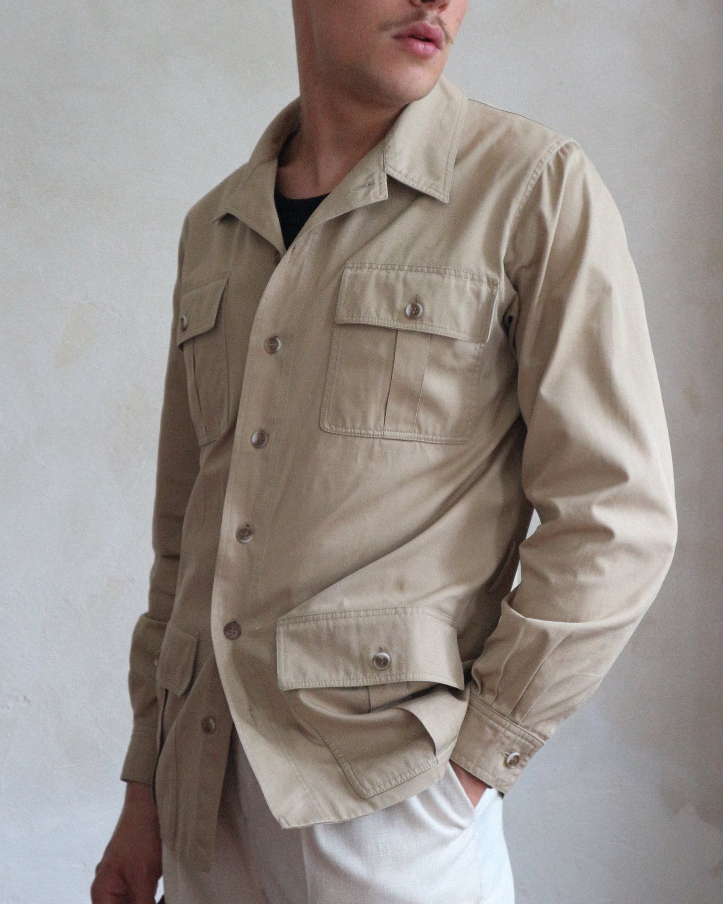 Yves Saint Laurent Rive Gauche Collector Men's Safari Jacket c.1969/1970