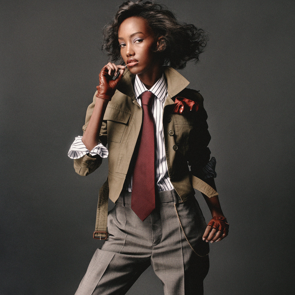 Saint Laurent Rive Gauche Spring 1969 Military Jacket