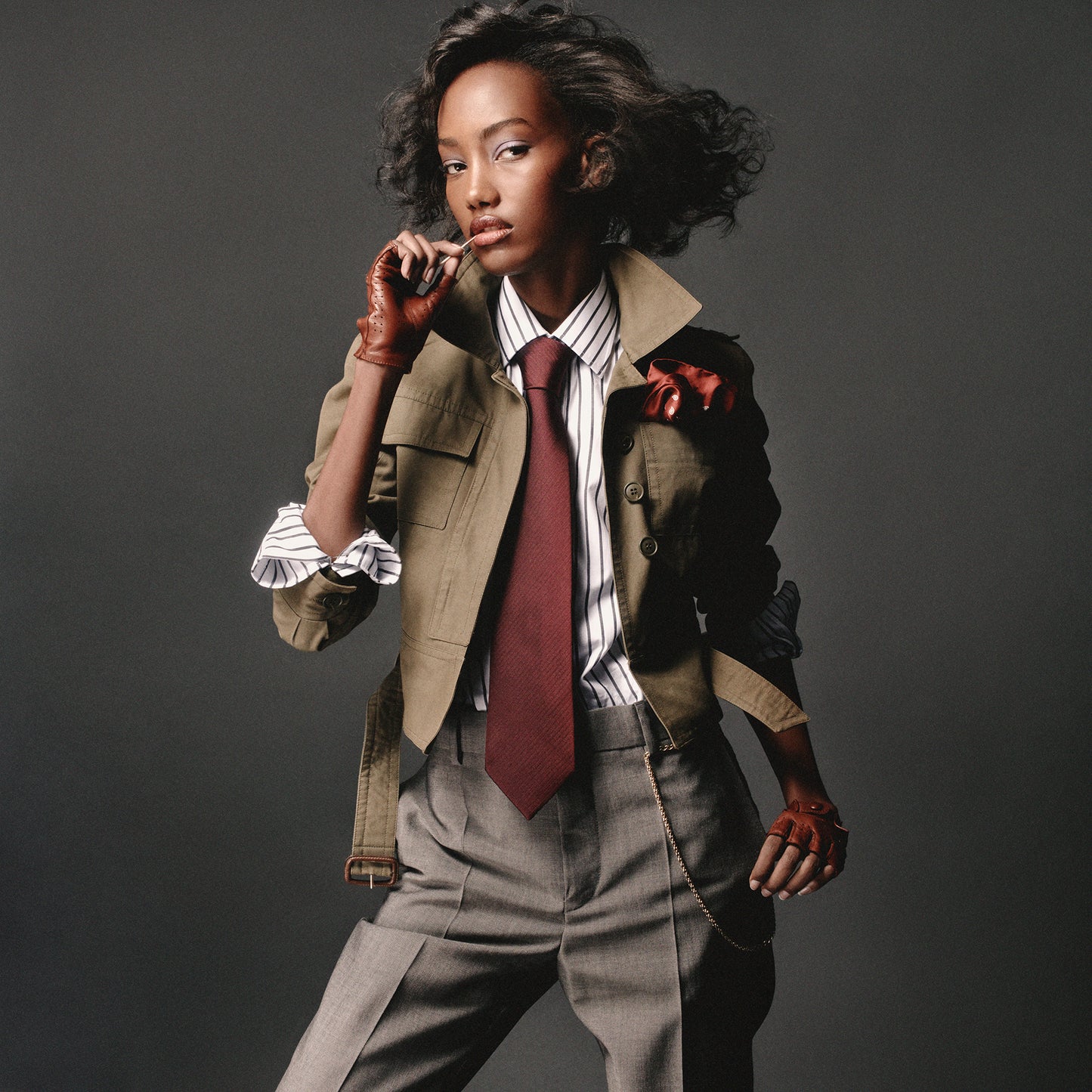 Saint Laurent Rive Gauche Spring 1969 Military Jacket