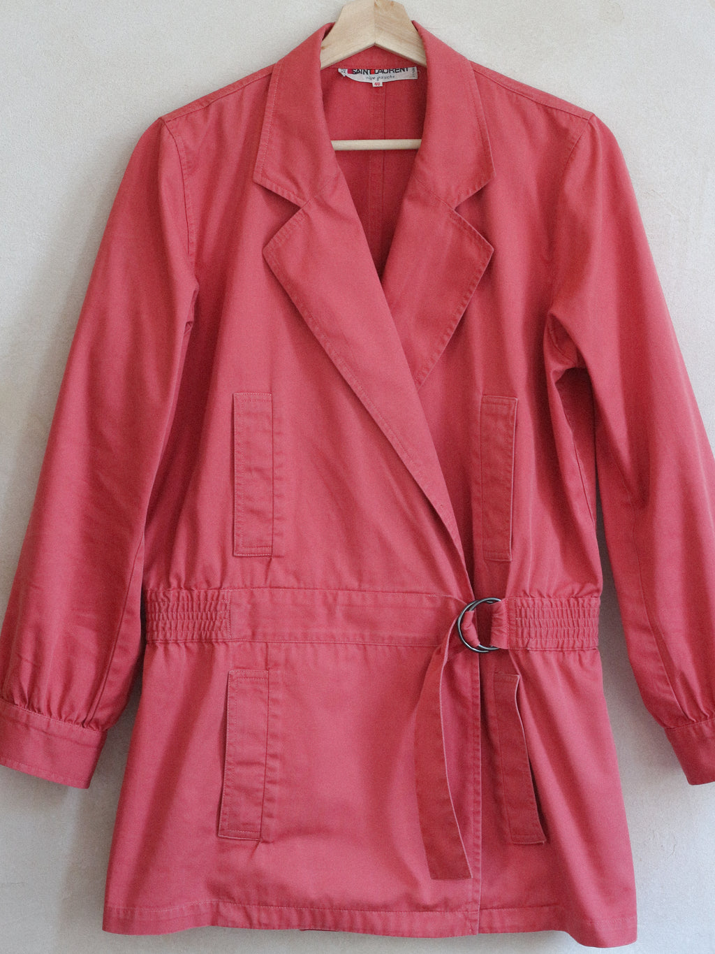 Saint Laurent Rive Gauche Spring 1973 Cotton Jacket