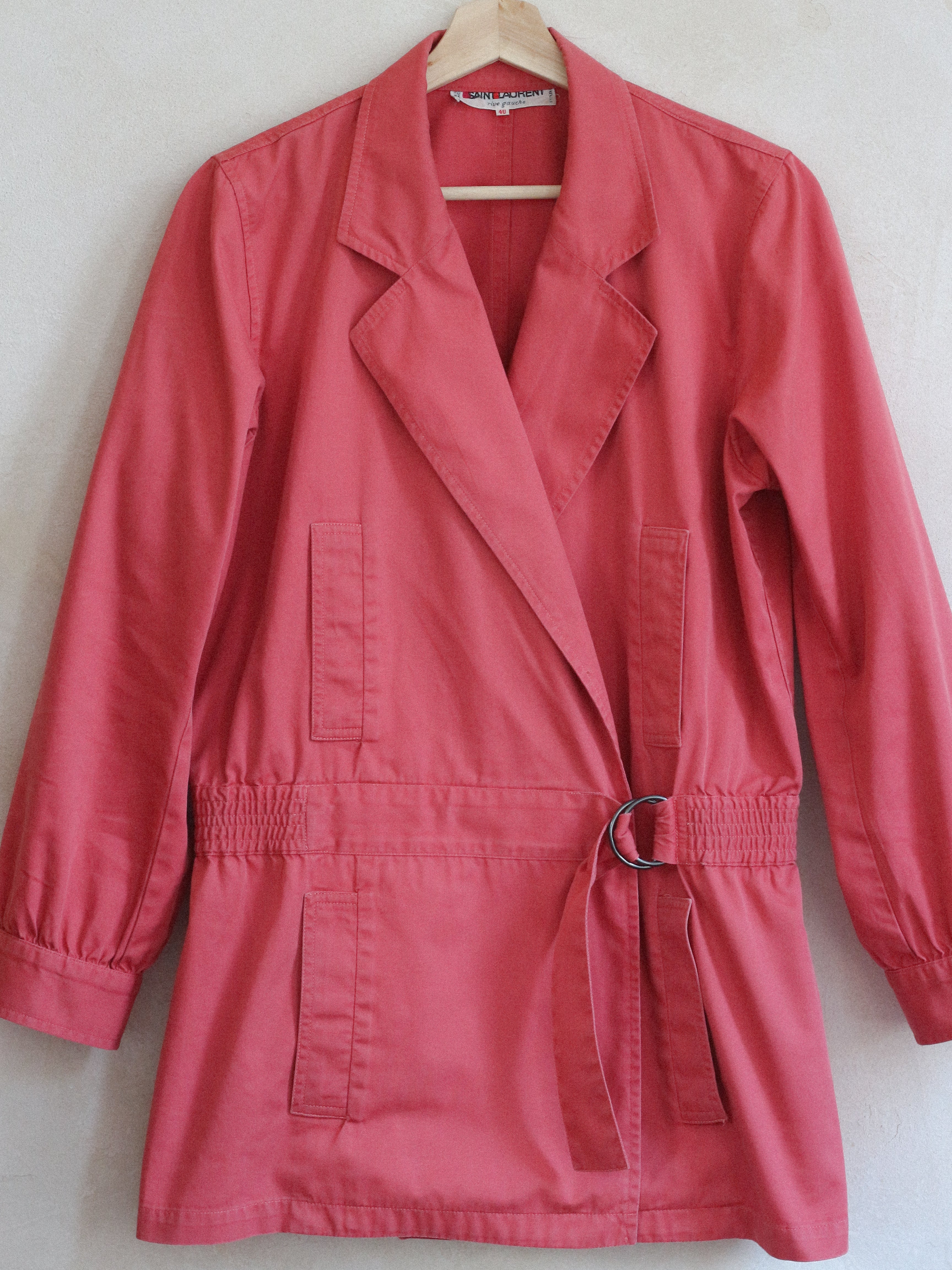 Saint Laurent Rive Gauche Spring 1973 Cotton Jacket