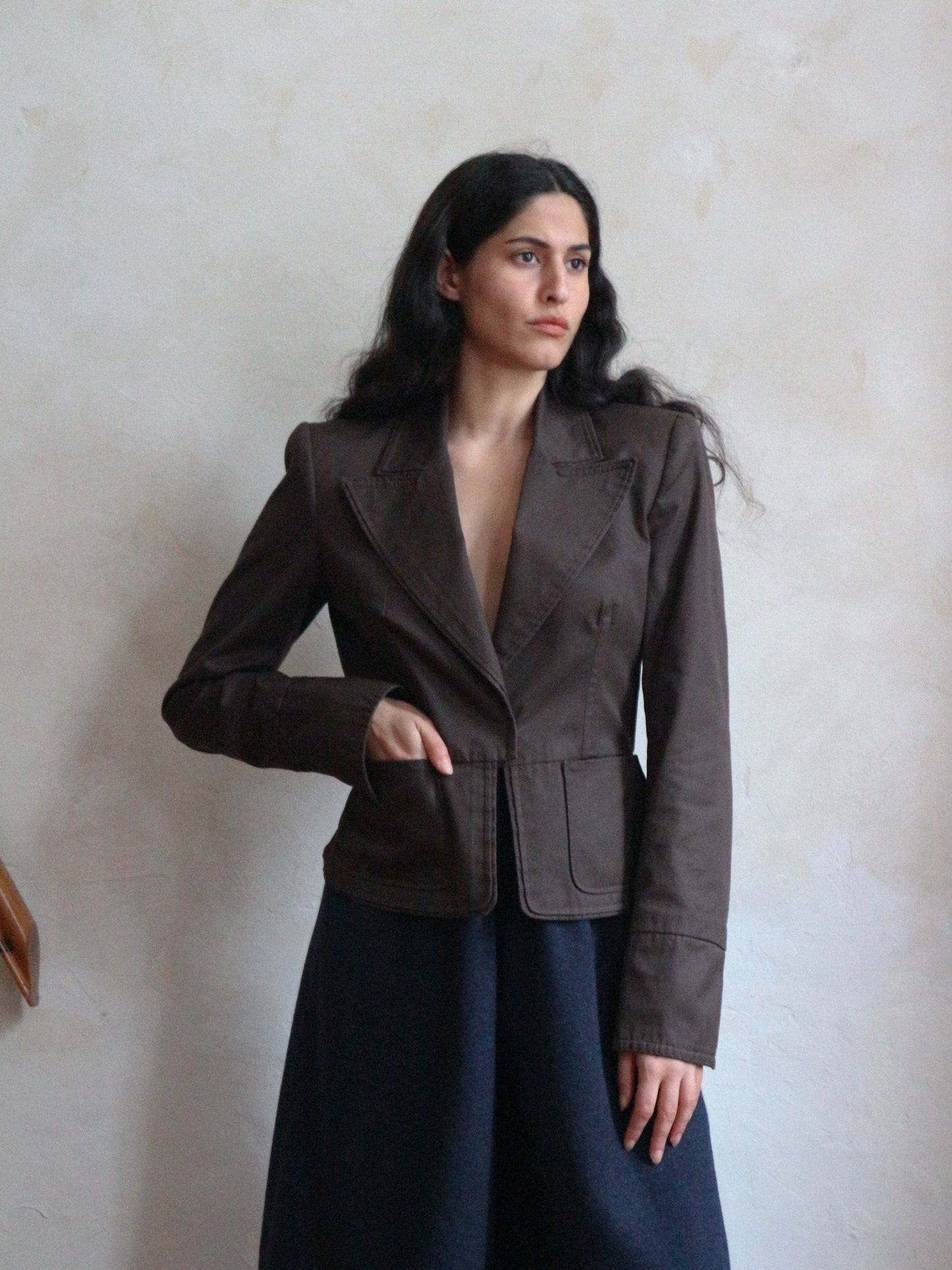 Yves Saint Laurent by Tom Ford Cotton Jacket 2003