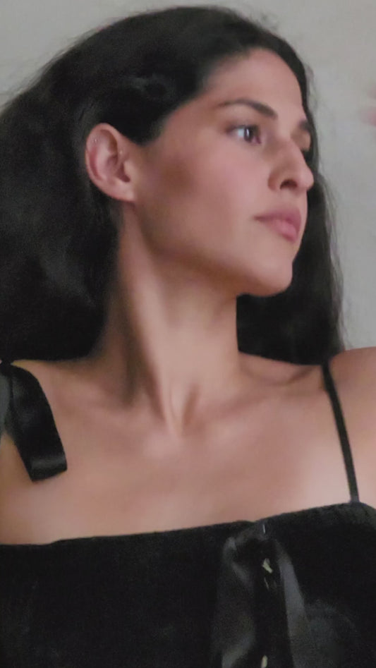 Yves Saint Laurent Fall 1978 Velvet and Lurex Wrap Dress