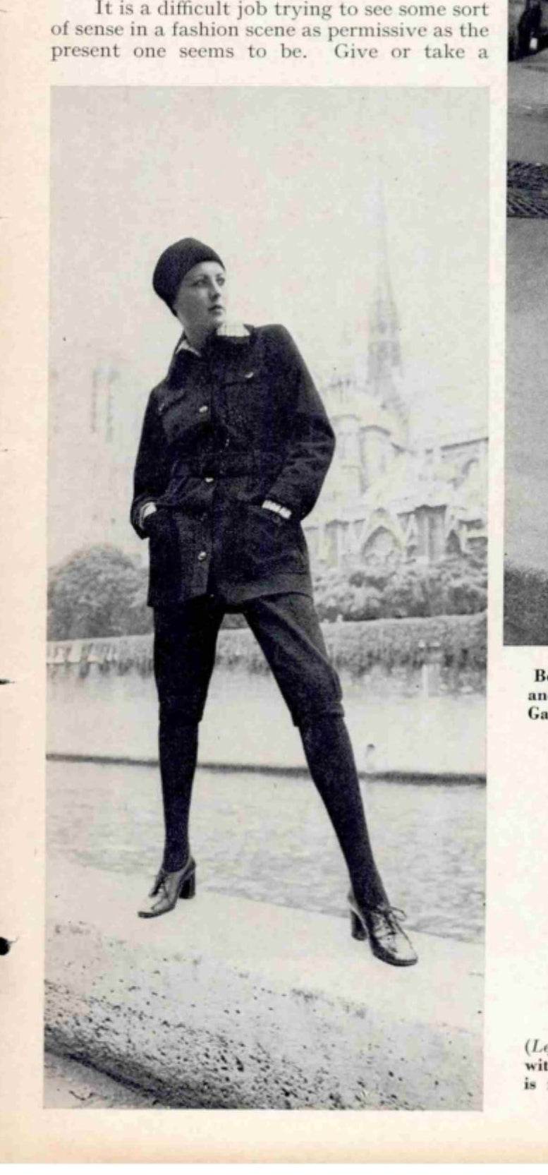 Yves Saint Laurent Military Wool Jacket circa 1969