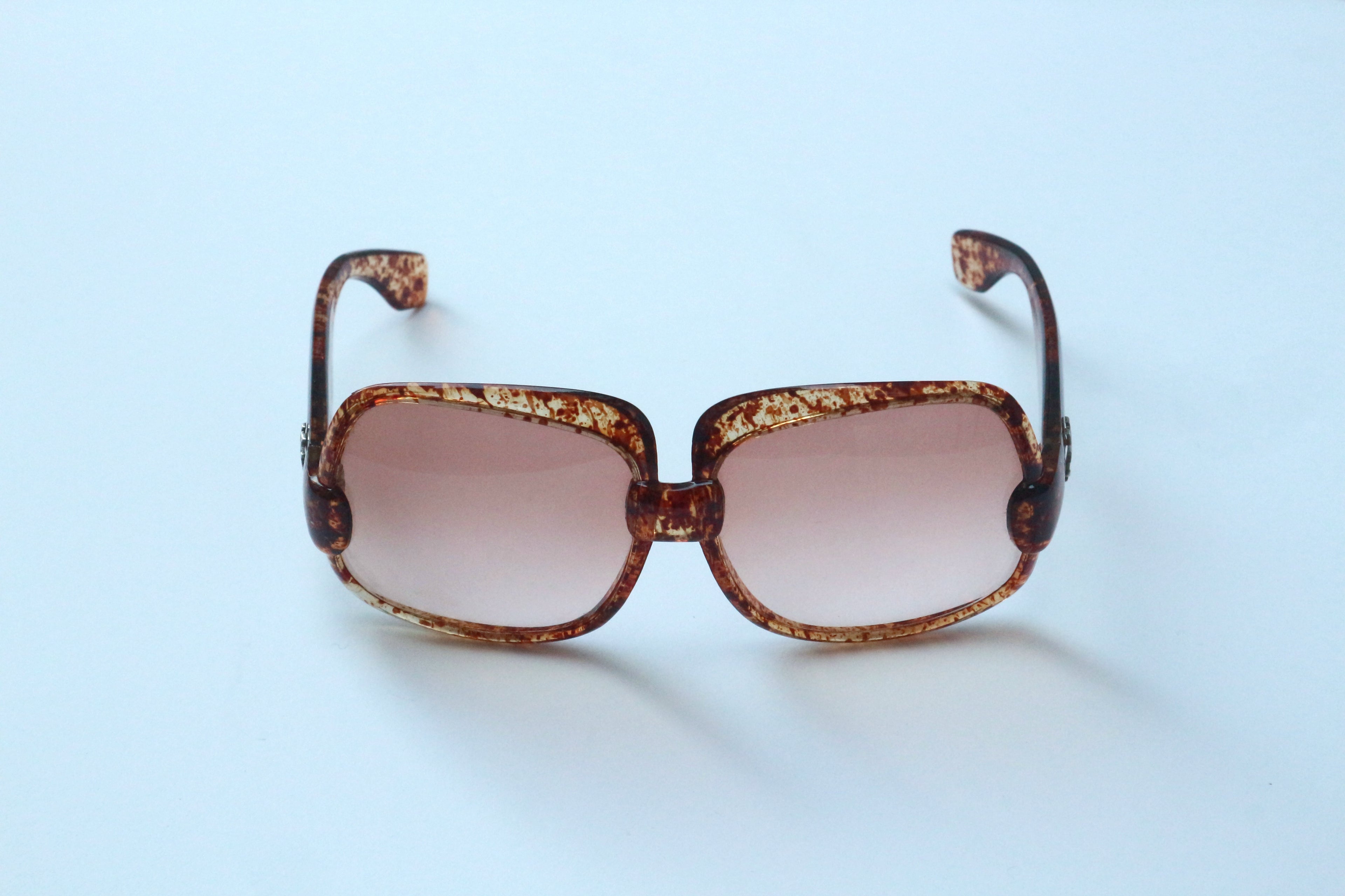 Yves Saint Laurent Tortoiseshell 1976 Bug Eye Sunglasses