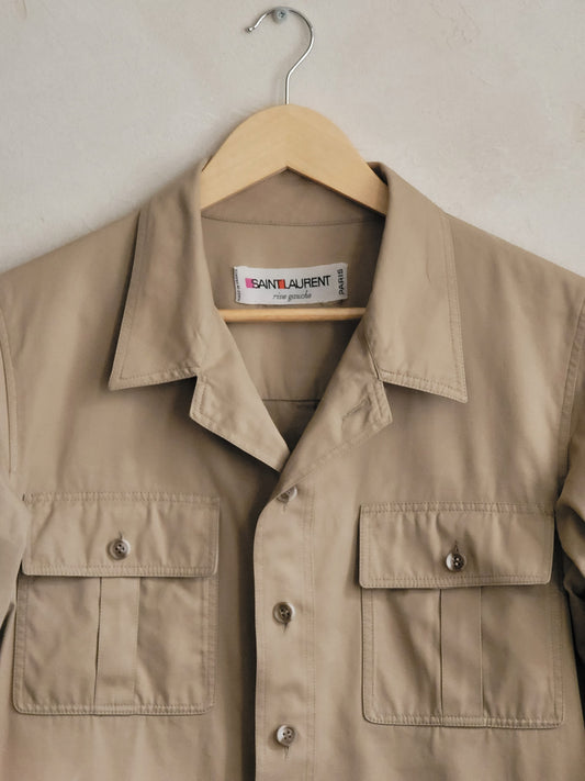 Yves Saint Laurent Rive Gauche Collector Men's Safari Jacket c.1969/1970