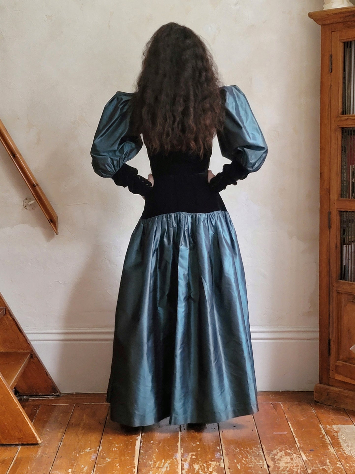 Yves Saint Laurent Rive Gauche Fall 1982 Tafetta Ballgown