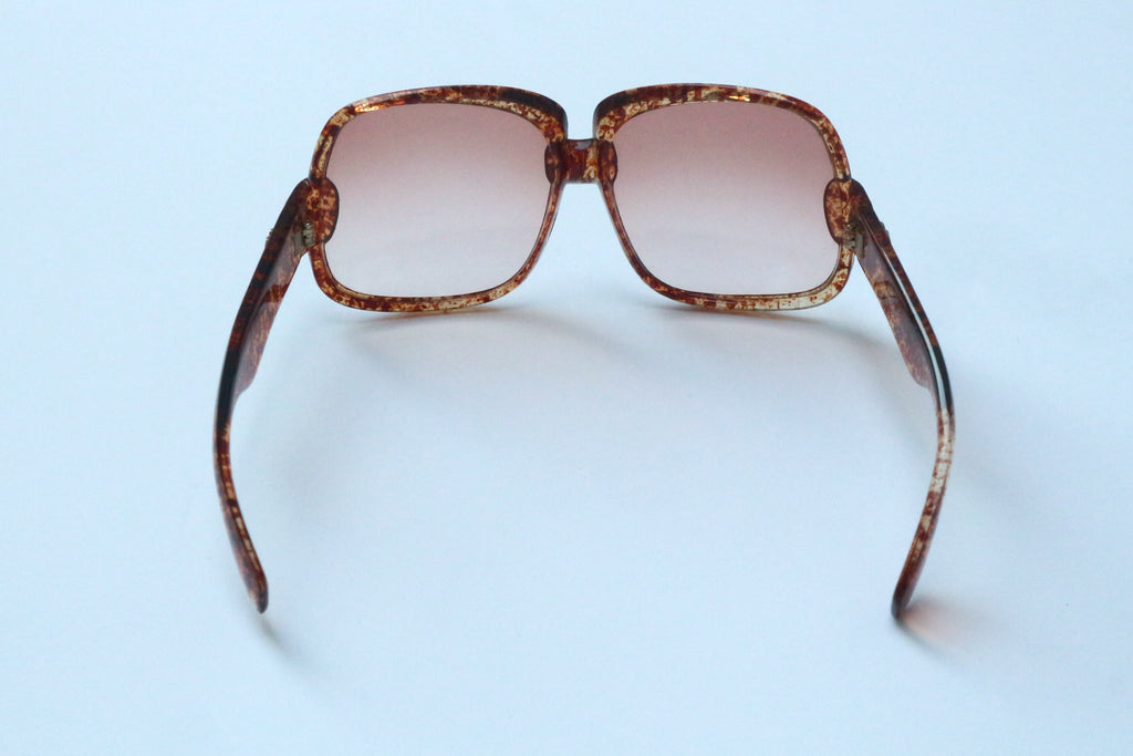 Yves Saint Laurent Tortoiseshell 1976 Bug Eye Sunglasses